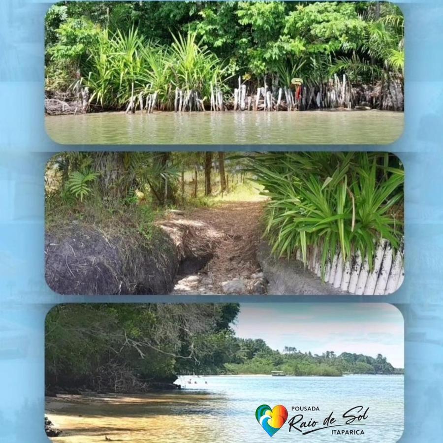 Pousada Raio De Sol - Ilha De Itaparica- Catu A 150 M Da Praia Zewnętrze zdjęcie