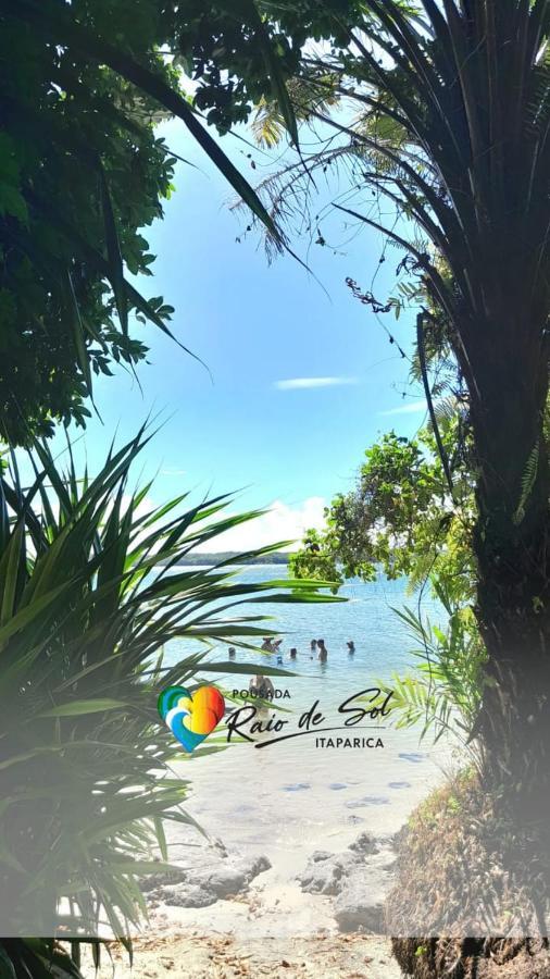 Pousada Raio De Sol - Ilha De Itaparica- Catu A 150 M Da Praia Zewnętrze zdjęcie